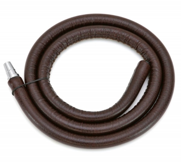 Werkbund Hookah Leather Hose Brown + Connector
