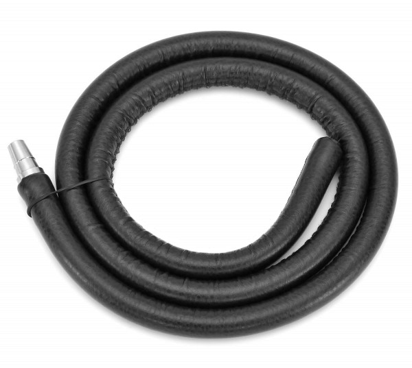 Werkbund Hookah Leather Hose Black + Connector